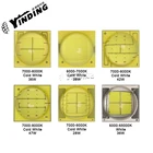 YINDING 9090-DH90 40 Вт Высокая мощность светодиодный светильник на светодиодах 6000-9000K холодный белый светильник вспышки светильник источник фары фитиль