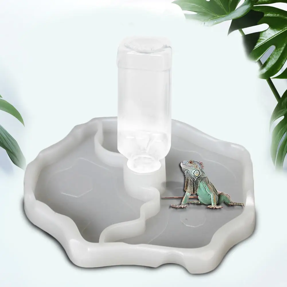 Чаша для кормления питьевой воды 2-в-1 с бутылкой автоматический резервуар