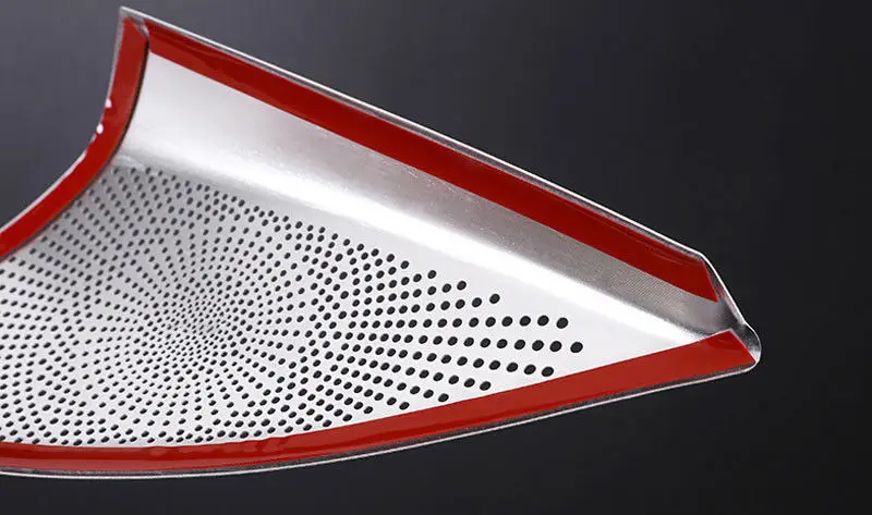 

1set=2pcs Aluminum Alloy Car Tweeters Speaker Net Cover Trim For BMW X1 F48 2016-2018