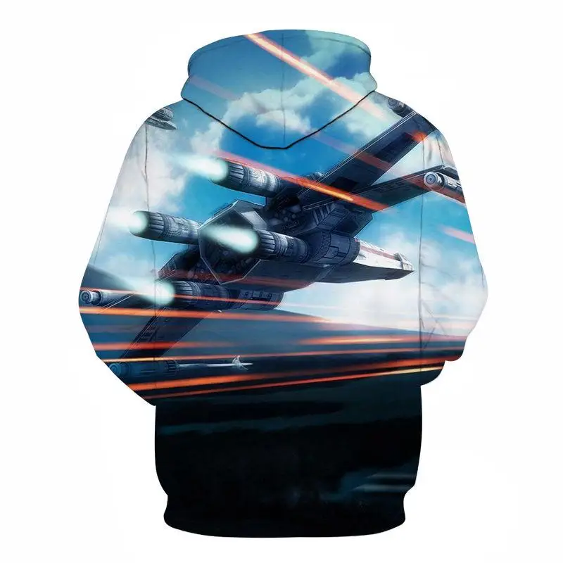 Flying Rocket/толстовки с 3D принтом мужские и женские толстовки капюшоном спортивные