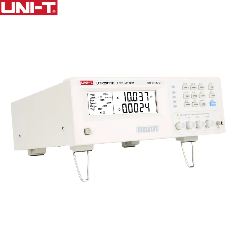 

UNI-T UTR2811D LCR Digital Bridge 10kHz Resistance Capacitance Inductance Meter Electronics Measuring High Precision Tester