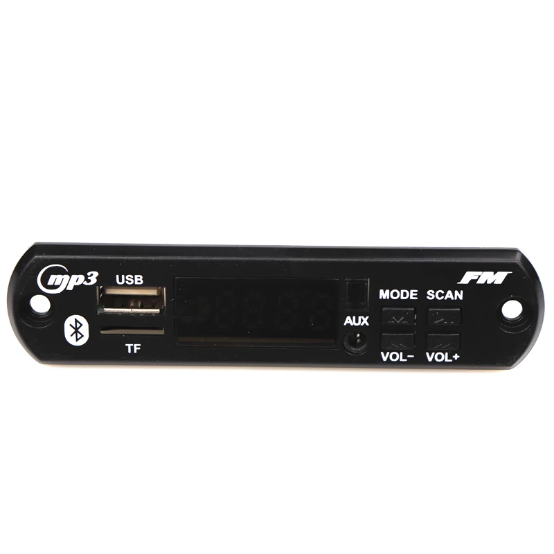 Автомобильный USB MP3 плеер Bluetooth декодер плата модуль DC 5 в 12 В источник питания с