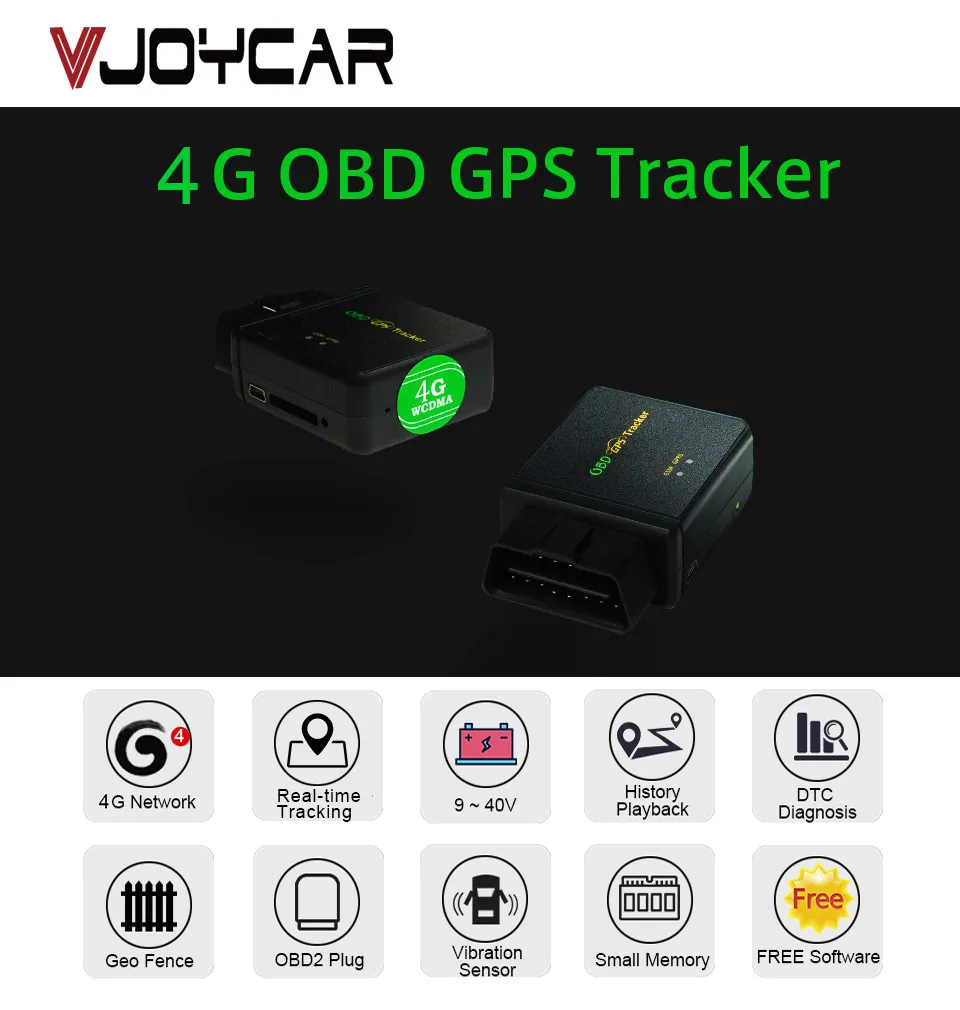 Универсальный OBD2 4G 3g трекер gps автомобильный для всех автомобилей OBD Google карта слежения удаленно голосовой монитор гео забор вибрационное оповещение