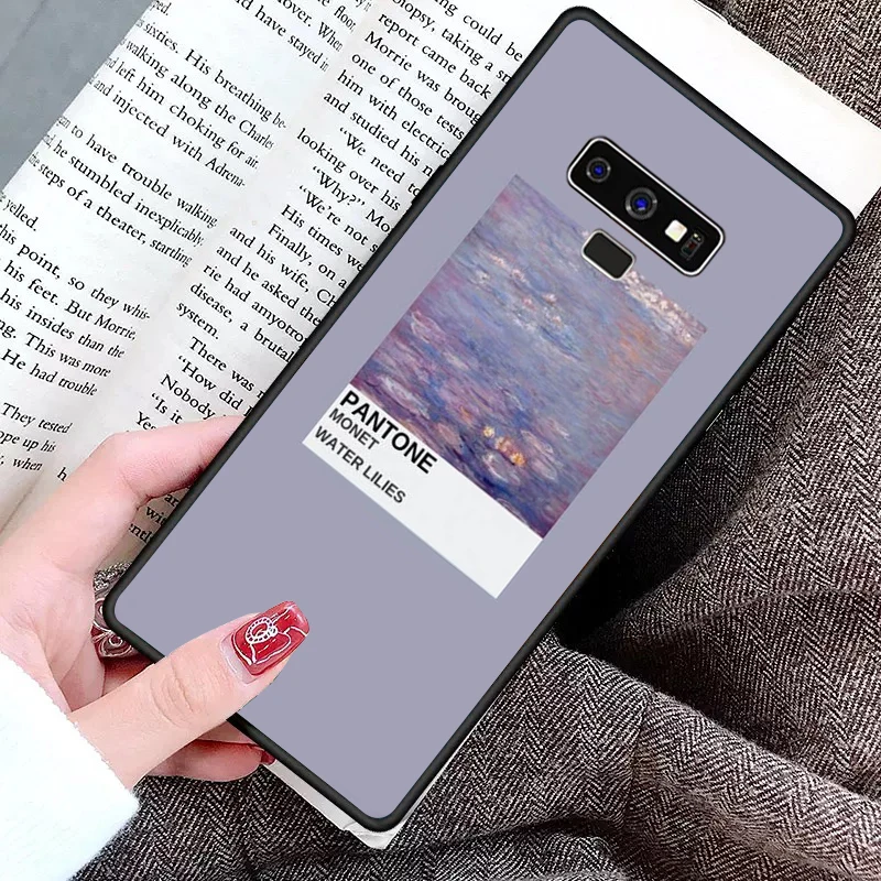 Чехол Vingate Vincent Van Gogh Pantone для телефона Samsung Note 3 4 5 7 8 9 10 pro A7 2018 A10 A40 A50 A70 J7