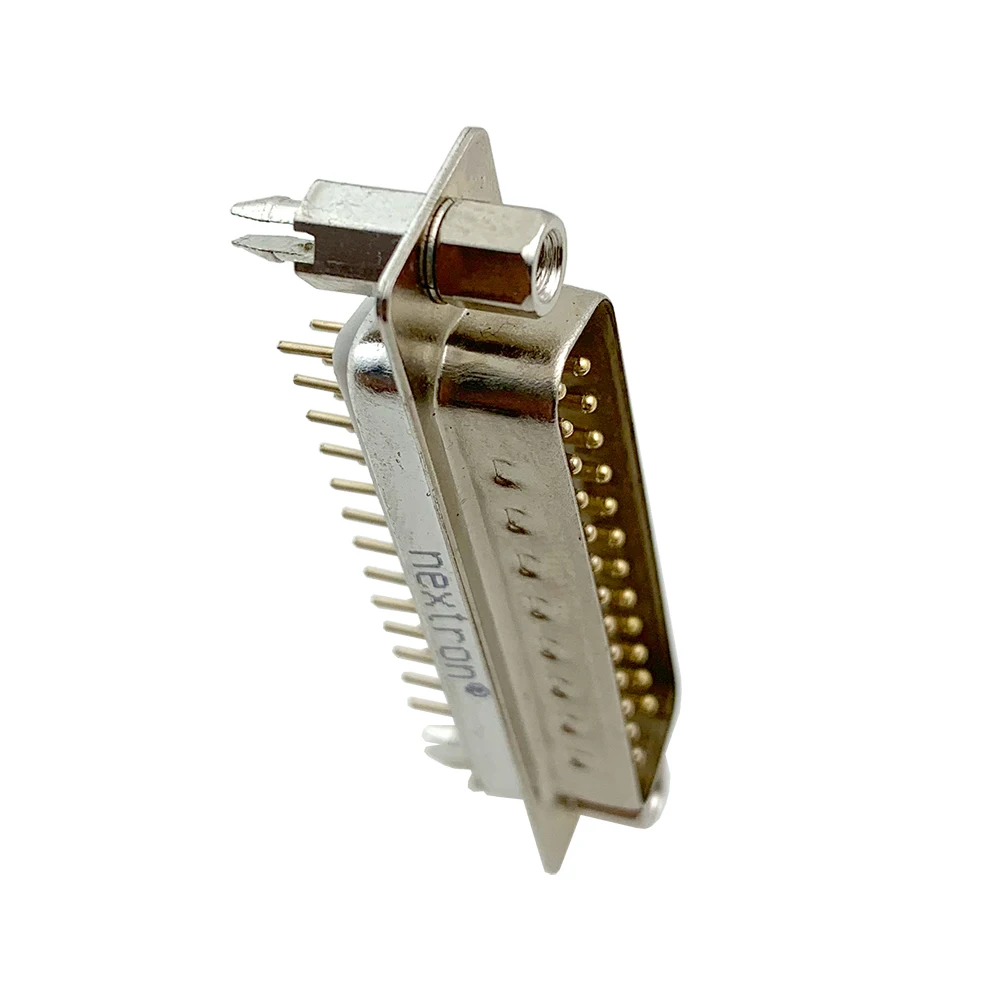 DP 25P с фланцевыми REVETS RS232 разъемом 25PIN разъем печатной платы мужской серии D SUB