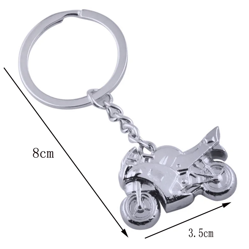 10 шт. металлический мотоцикла Мото к рулю велосипеда брелок мотоцикл милый