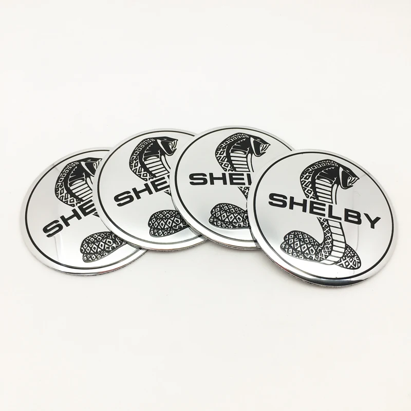 Автостайлинг 4 шт. 56 мм колпачок на ступицу колеса с логотипом SHELBY эмблема значок