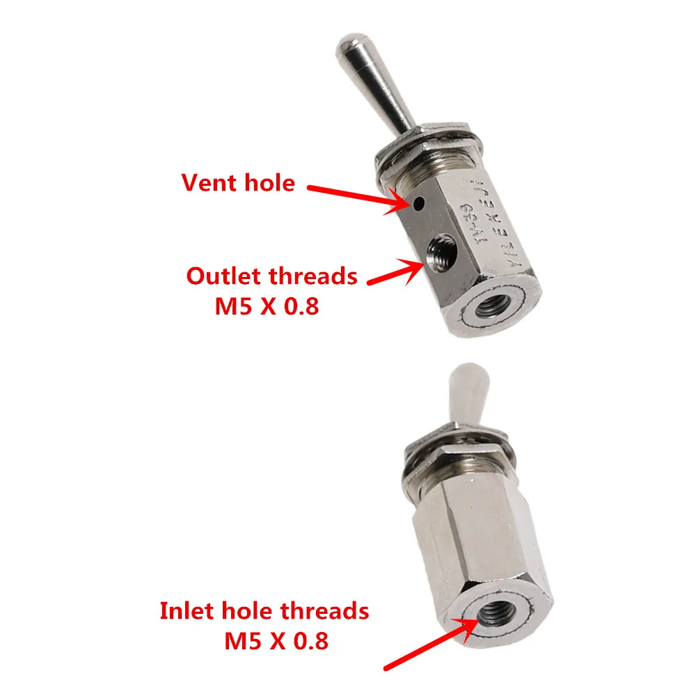 

1 шт. пневматический клапан Φ 3P 3S 4V 4P пневматический кнопочный переключатель клапана