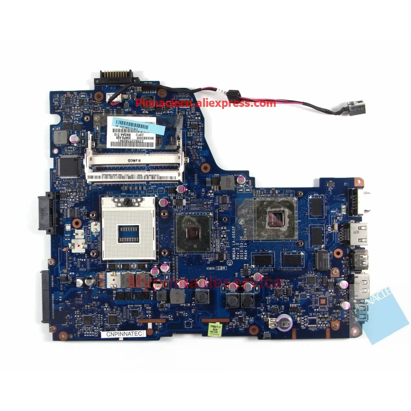 

K000104400 Motherboard for Toshiba Satellite A660 A665 HM55 NWQAA D12 LA-6062P