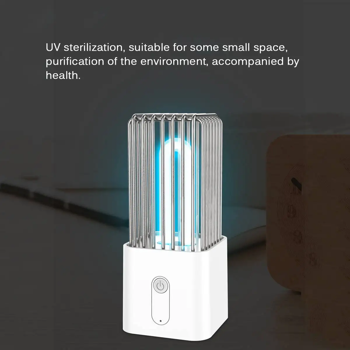 

Portable Home Travel UV Germicidal Lamp Ultraviolet UVC Light Bulb Disinfection Lamp 99.99% Sterilization Rate Clean Sterilizer