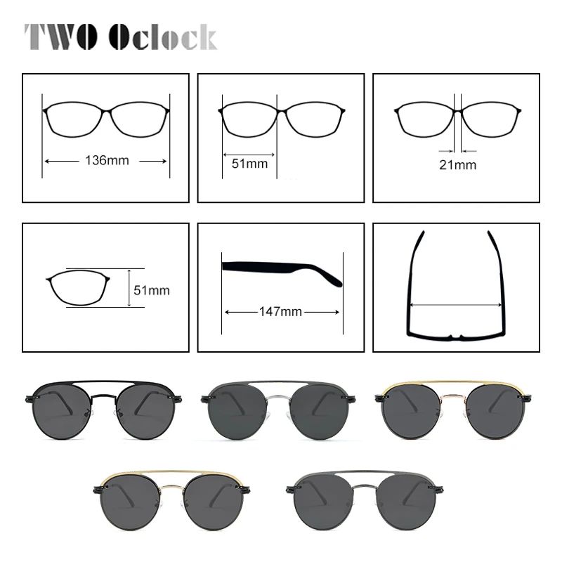 Поляризованные солнцезащитные очки на магнитной застежке с двумя оклоками для