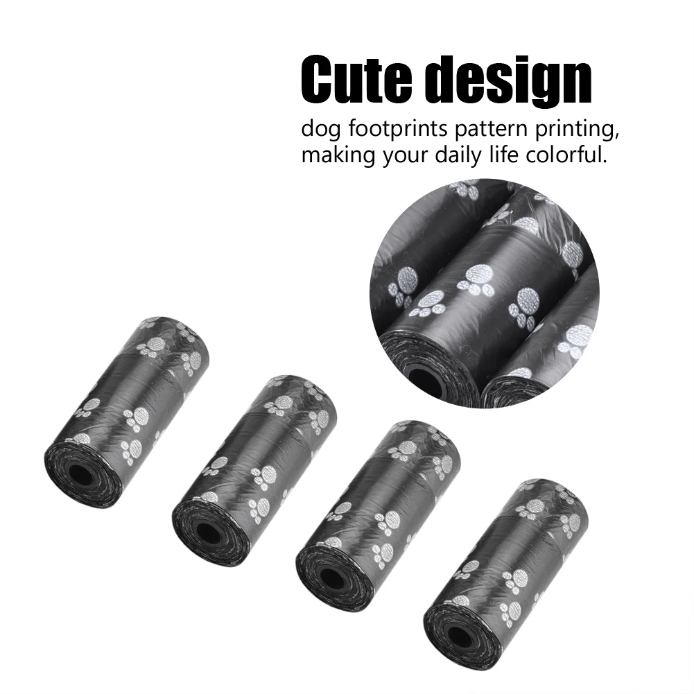 

10 рулонов, пакеты для сбора мусора для собак, 150 шт.