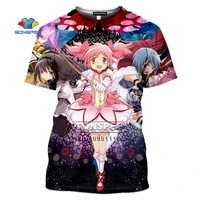 anime puella magi madoka magica kawaii girl kaname madoka 3d printed mens t shirt harajuku t shirt men casual hip hop tshirt