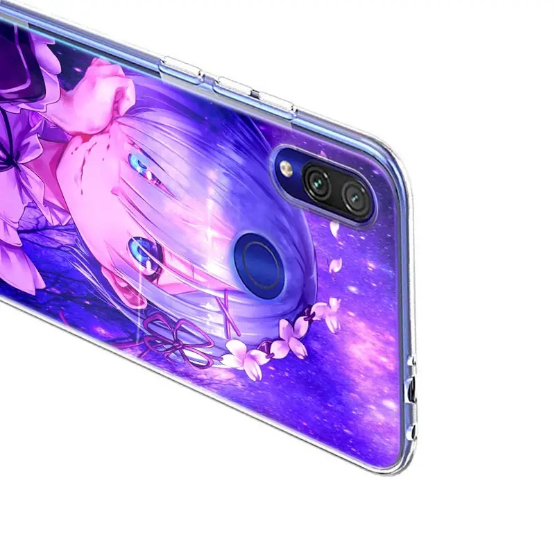 

Anime Rem For Xiaomi Redmi 10X 9I 9C 9A 9 GO K30 Ultra K20 8A 8 7A 7 S2 6 Pro 5G Bright Soft Phone Case