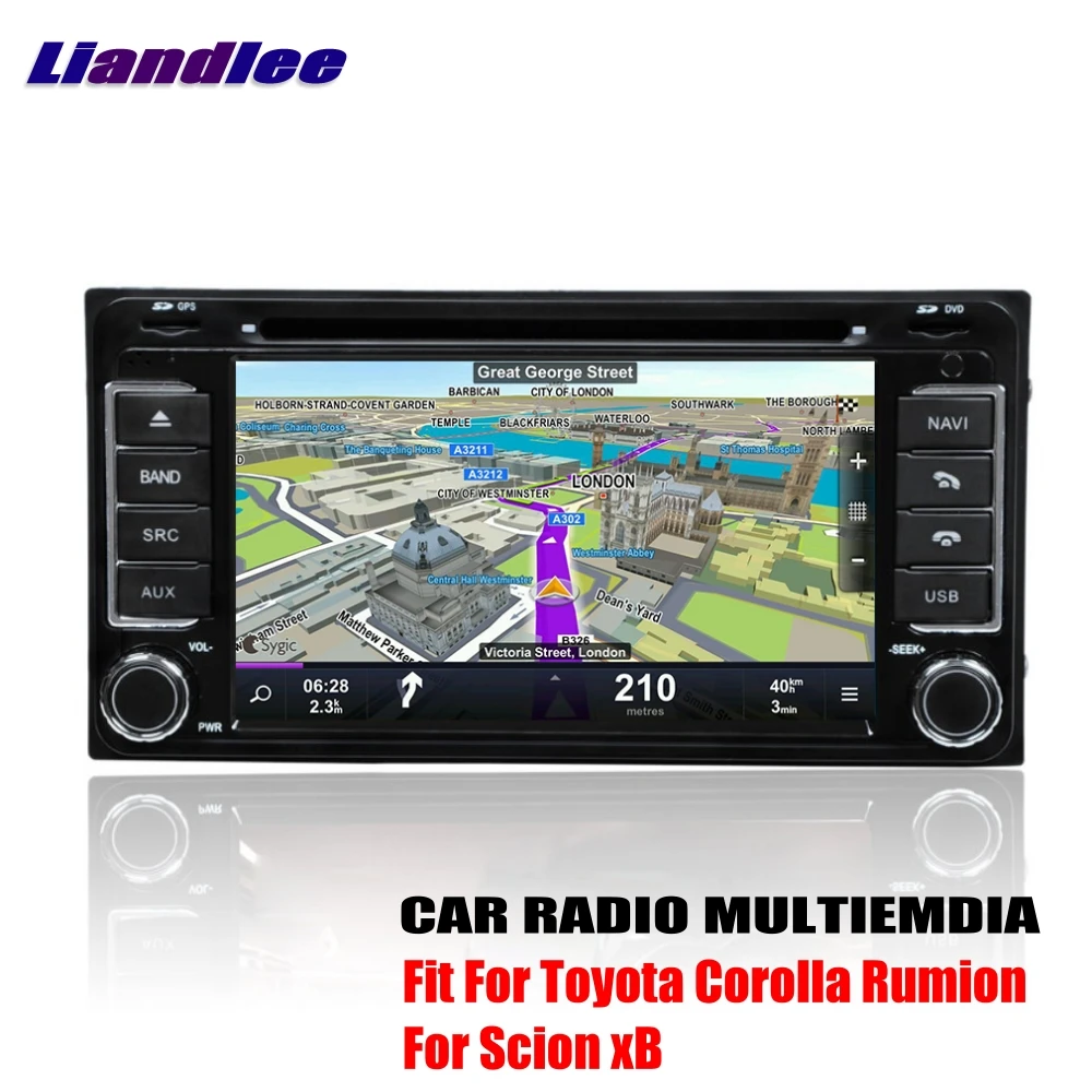 Для Toyota Corolla Rumion для Scion xB 2007 ~ 2016 автомобильный Android мультимедийный DVD-плеер