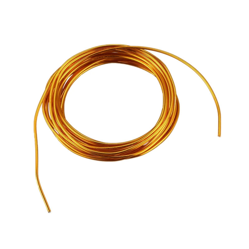

9 Rolls Bonsai Wires Anodized Aluminum Bonsai Training Wire Set with 3 Sizes (1.0 mm, 1.5 mm, 2.0 mm), Total 147 Feet Gold