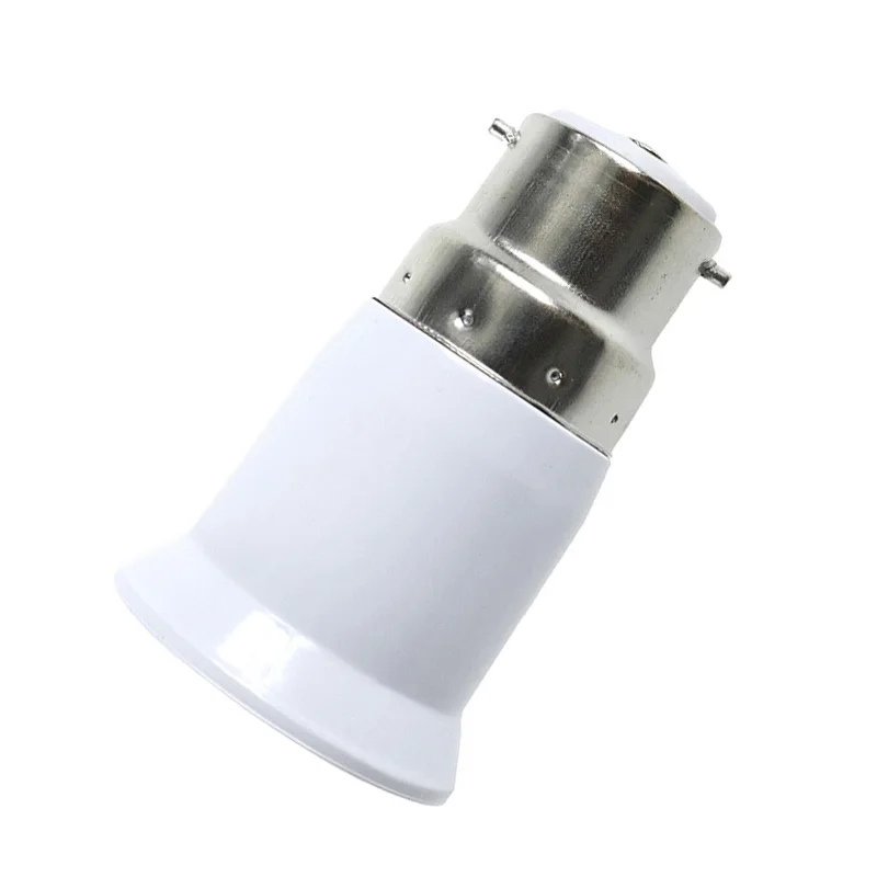 

1 Pcs B22 To E27 Bulb Base Converter Socket Holder LED Light Lamp Adapter LED Holder Lamp Head Conversion Lighting Accessories