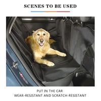 dog car seat cover 100 waterproof pet dog travel mat hammock for small medium large dog travel car rear back seat safety pad