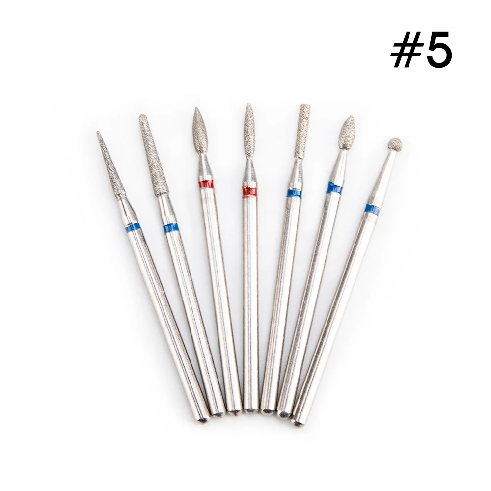 Фрезы алмазные для маникюра 7 дюймов шт./упак. дюйма | Красота и здоровье