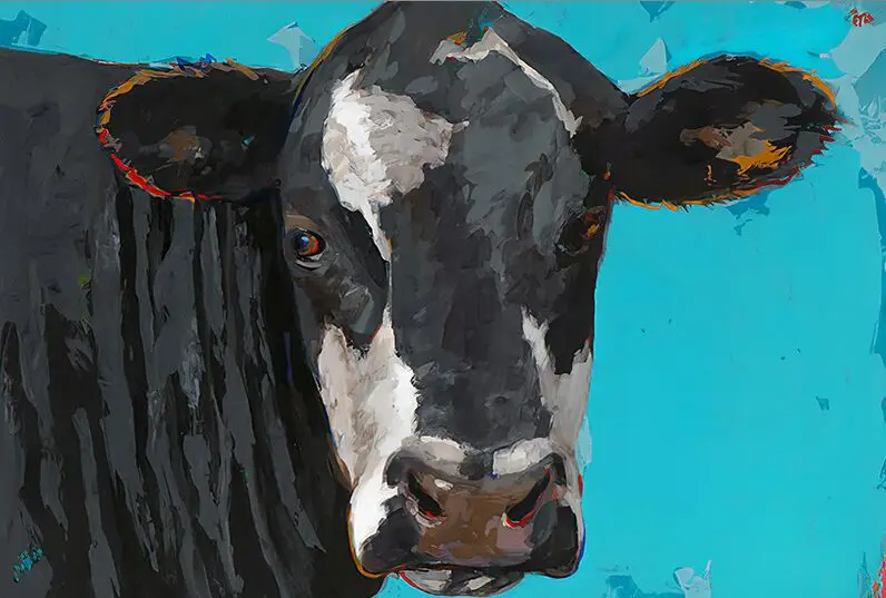 Бык Корова зодиака деревянные головоломки 1000 шт. ersion пазл белый карты взрослых