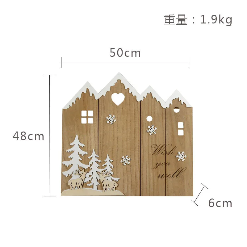 

Punch-free Covering The Junction Box Creative Home Distribution Box Decorative Boxs Nordic Wooden Meter Cover Boards Christmas