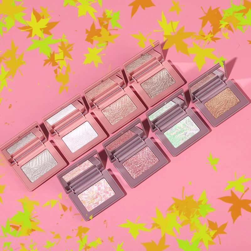 Хайлайтер для лица бронзаторы палитра контур макияжа Мерцающий Порошок основа