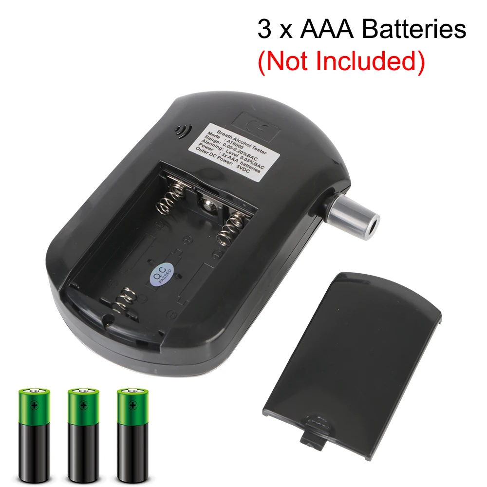 Цифровой анализатор дыхания AT6000 с ЖК-экраном