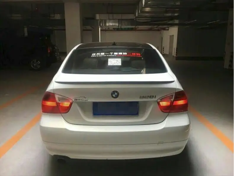 Спойлер для BMW E90 2005-2010 M3 320i 323i 325i 328i спойлер высокого качества ABS задний крыла