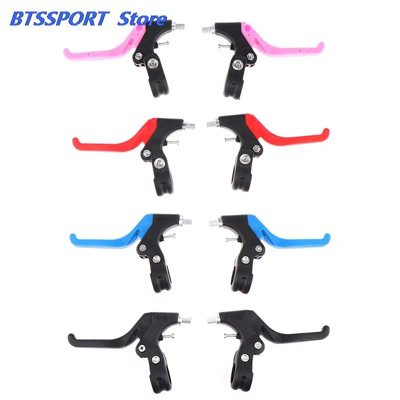 1Pair Bicycle Brake Handle 2-finger Mountain Bike Cycling Br