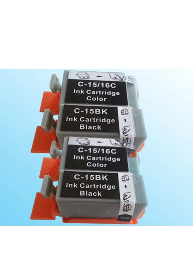 4 шт = 2BK + 2 цвета совместимый картридж с чернилами для BCI-15BK BCI-16C I70 I90 I80 IP90V |
