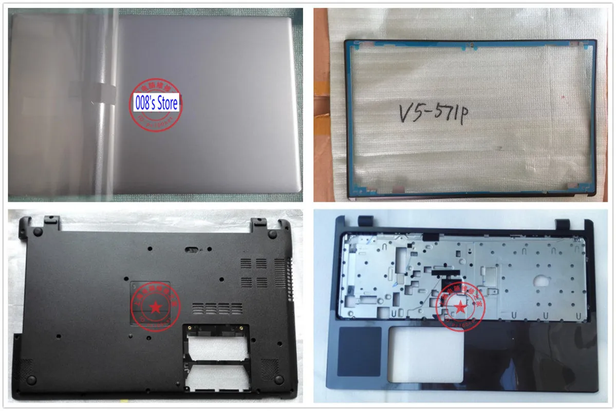 

New For Acer Aspire V5 V5-571P V5-531P V5-531PG V5-571PG MS2361 Top Back Cover/Bezel/Palmrest Upper/Bottom Case/LCD Touch Screen
