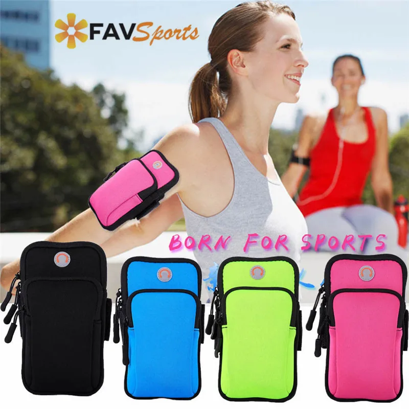 Спортивная повседневная сумка с повязкой на руку для 6 дюймового телефона