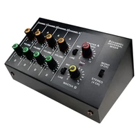 sound card audio mixer sound board console desk system interface dual mode 8 channels mono 4 channels stereo us plug