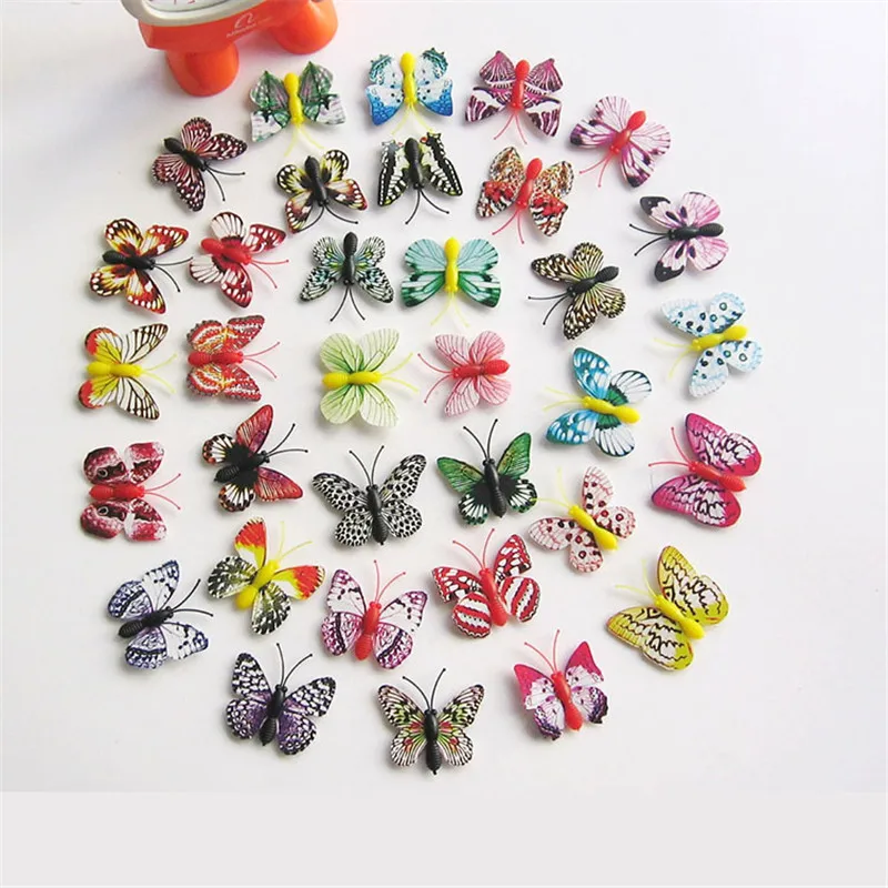 

Random Simulation 4CM Butterfly Space Instagram 3D Stickers on The Fridge Adventure Time Creative Art Decorations Kpop Stickers