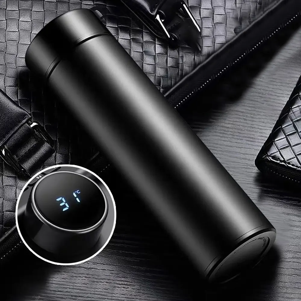 Изолированный термос кружка чайная интеллектуальный дисплей температуры колба