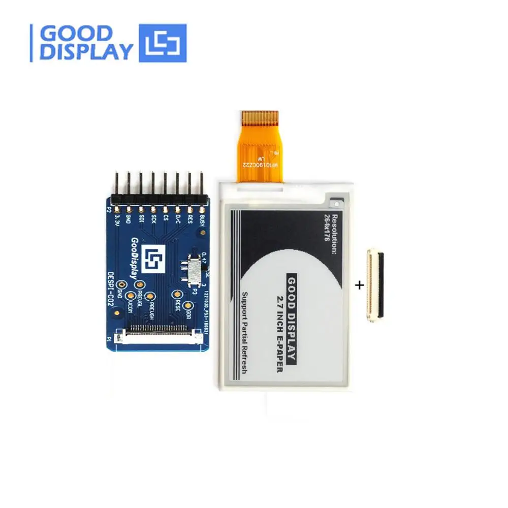 Демо разъем платы с 2 7 дюйма Eink Дисплей|board|board boardboard connector |