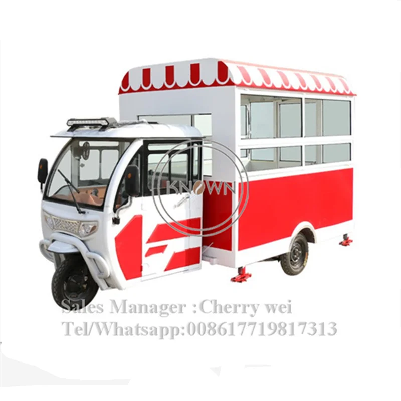 Тележка для мобильных продуктов длиной 3 5 м тук автомобиль три колеса газ и