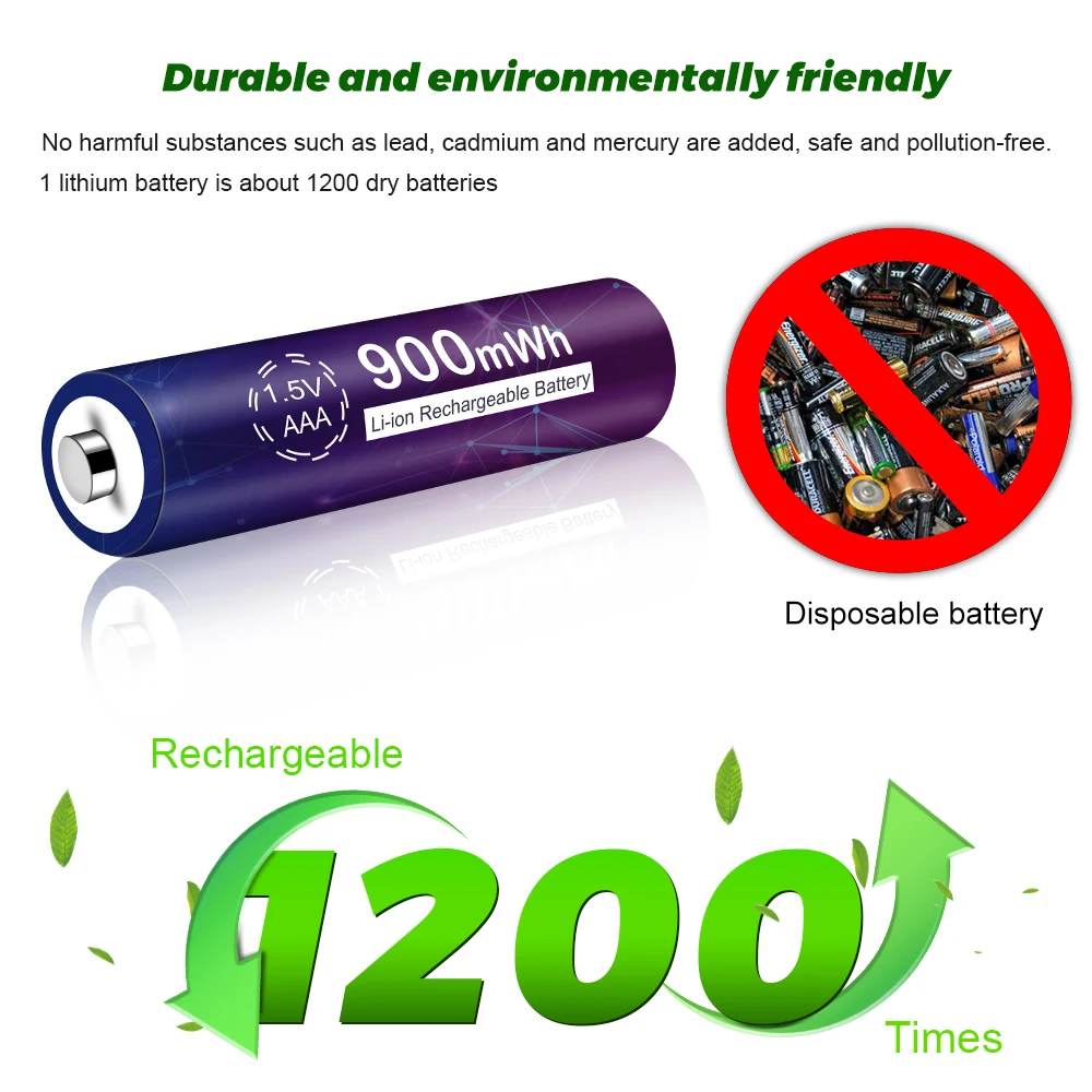 Аккумулятор Aaa 1.5 V Li Ion Купить