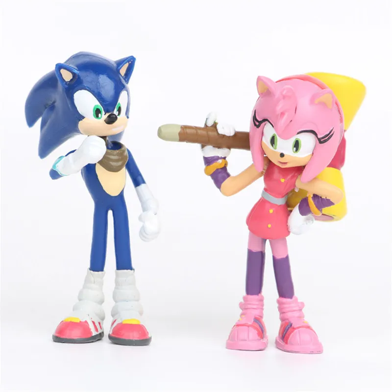 

4st Generation the Hedgehog PVC Action Figure 4-7cm Anime Game Figure PVC Model Toys Dolls Children Kids Gifts 6pcs/set