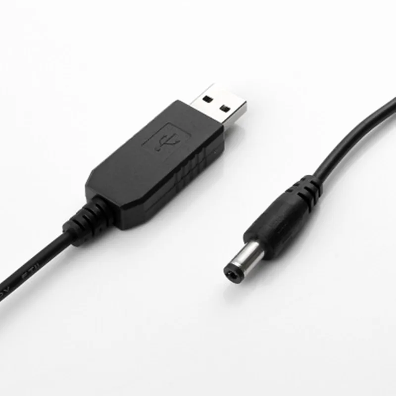 6 Вт USB кабель питания постоянного тока 5 5x2 1 мм разъем В до 9 в 12 повышающий