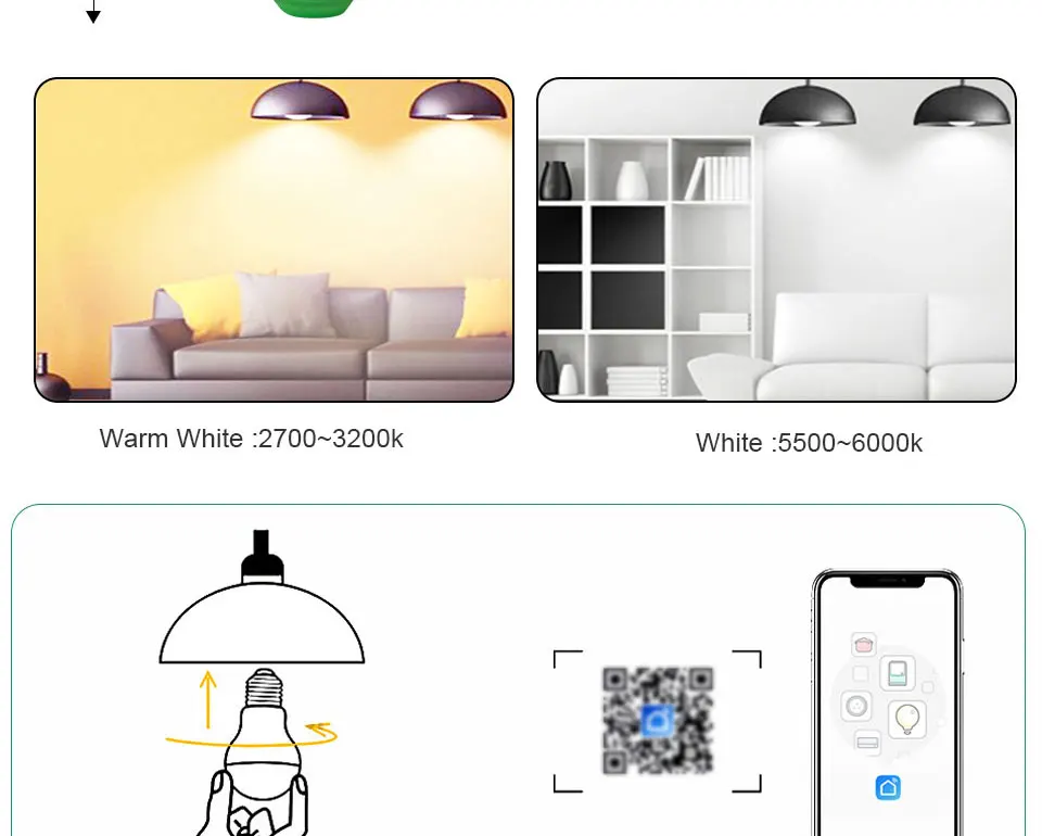 85-265 в E27 светодиодный светильник RGB 15 Вт Bluetooth Wifi приложение управление умная лампа 10 Вт RGBW подсветка rgbww лампа ИК пульт дистанционного управления Домашний Светильник ing