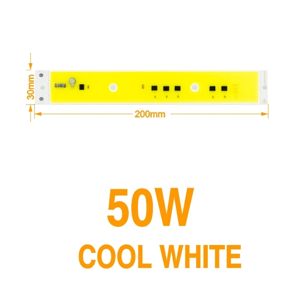 50W Cold White Осветитель светодиодный в форме бус 30 Вт 50 Вт 80 Вт полный спектр Теплый Холодный белый 220 В фитолампа прожектор DIY для выращивания внутри помещений рост посевов - Цвет: 50W Cold White