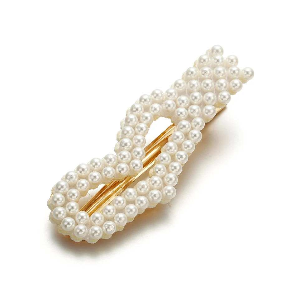 Заколка для волос с жемчужинами Match Right стильные украшения заколка краб невесты