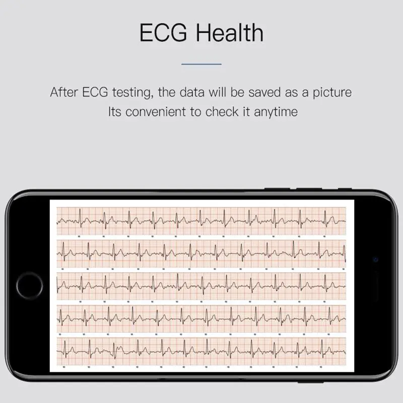 Смарт-браслет P12 ECG PPG SPO2 пульсометр кислородный монитор умный браслет IP67