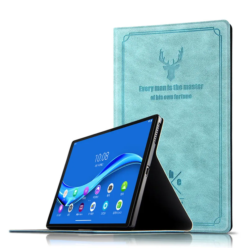 

For samsung Galaxy Tab A A2 10.5 (2018) T590/T595 Luxury Fashion Deer Pattern Texture stand Protector Tablet Cover Shell case