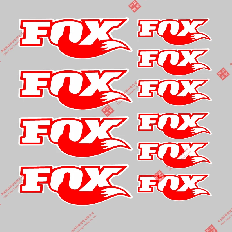 Набор из 10 наклеек на велосипед новинка 2021 наклейка переднюю вилку горного