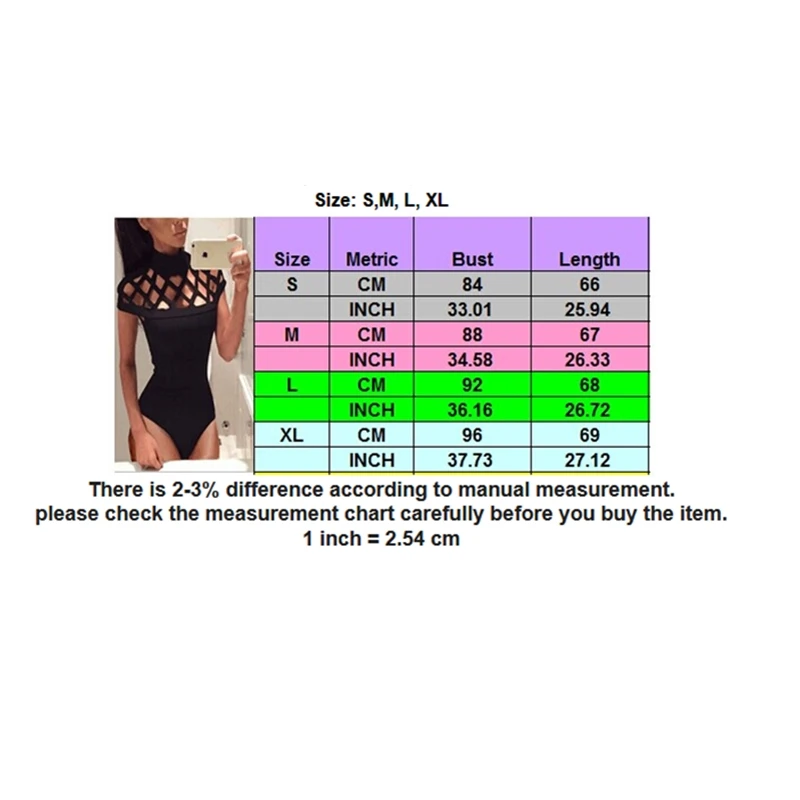 Женское облегающее боди черное эластичное с коротким рукавом и вырезами | Спорт