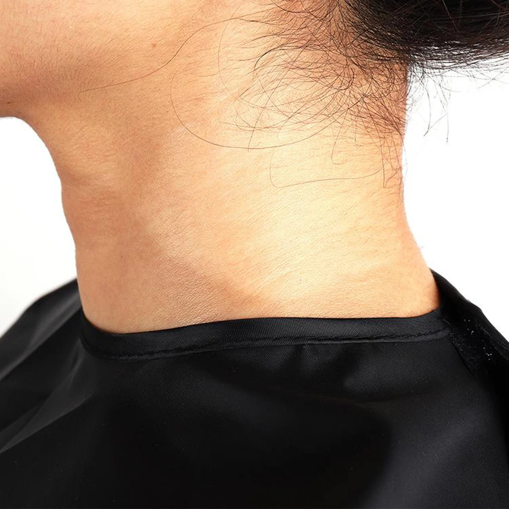 

Pro Waterproof Hair Cutting Cape Salon Hairdresser Gown Barber Cloth Apron Black