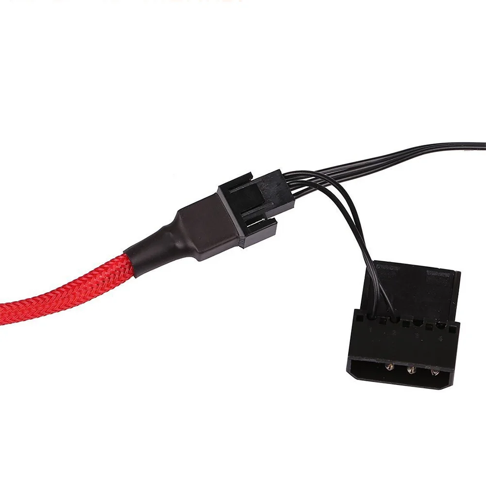 Женский к PWM 4Pin Компьютерный Вентилятор кабель удлинитель сплиттер охлаждающая