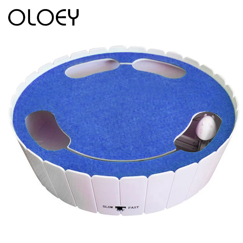 Электрическая игрушечная Мышка для кошки безумный развлекательный диск